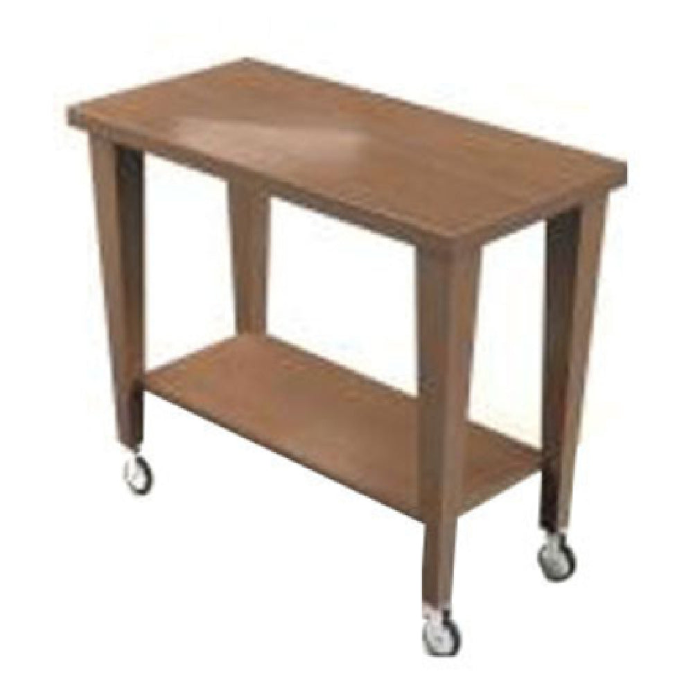 Lakeside 79984 Serving Cart 36"W X 18"D X 36-1/2"H Rectangular Shaped Top