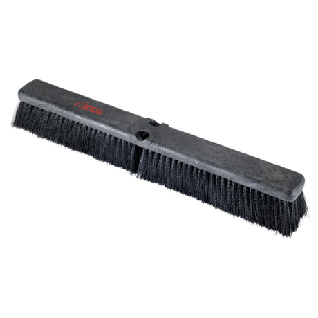 Winco BRFF-24K Push Broom Head (Only) 24"L Foam Block Fine Medium Duty