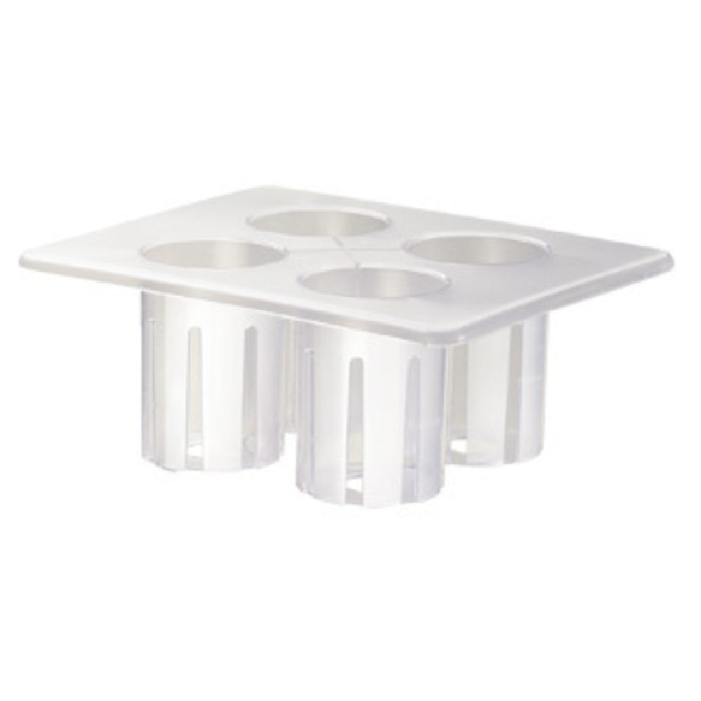 Cal Mil 3300-RACK Salad Dressing Caddy Rack Only 13"W X 10-3/4"D X 5"H (4) Compartments