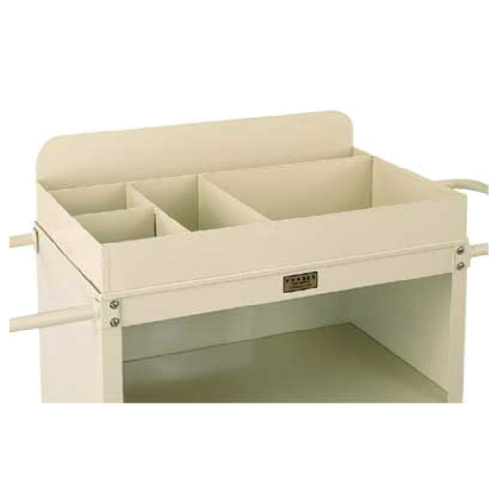 Forbes Industries 2334-A Top Tray Organizer (5) Divided Compartments For Steel Cabinet Size: 30"W X 19"D With Gooseneck Handles