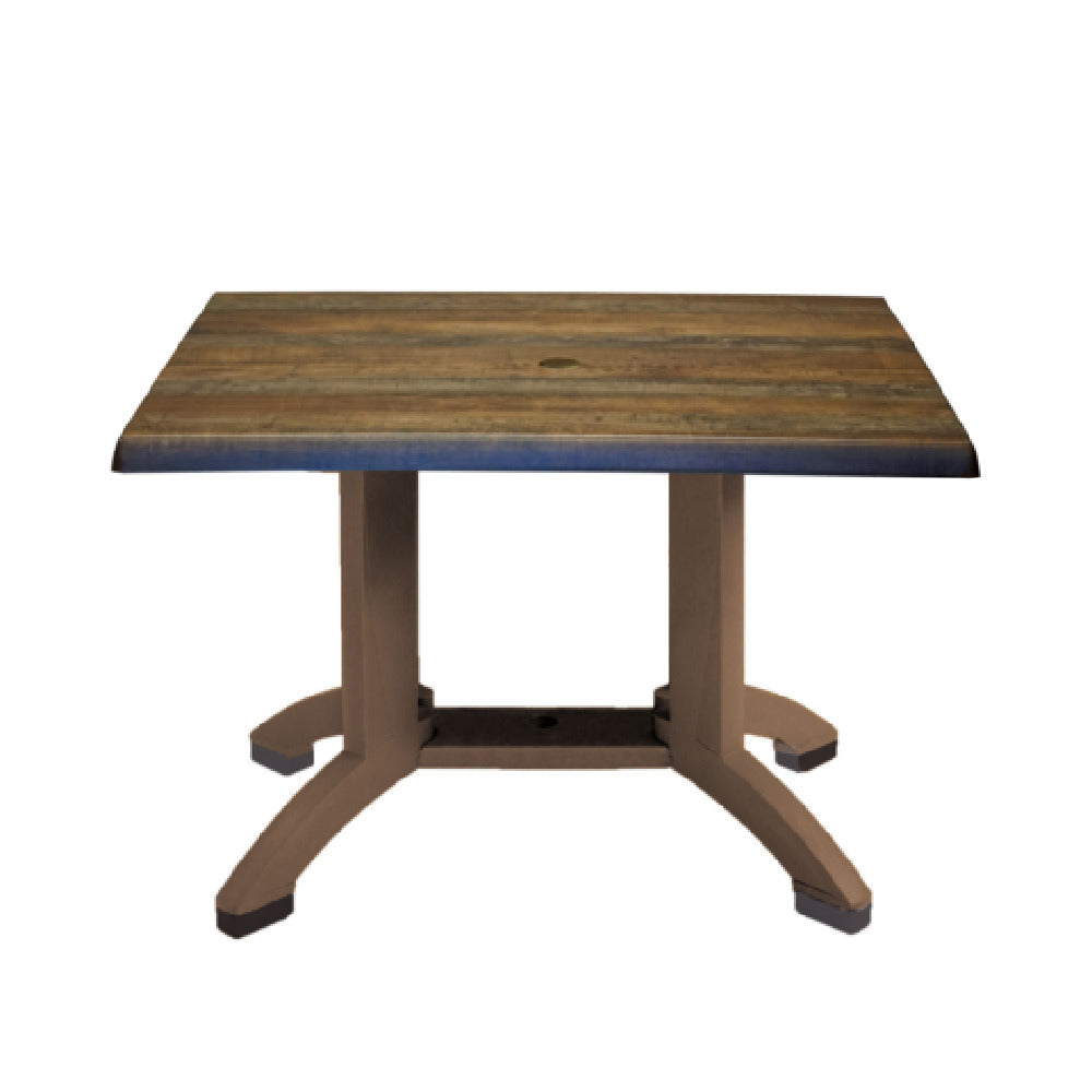 Grosfillex UT385816 - Atlanta Outdoor Table, 48" X 32" X 28-2/5"H, Rectangle