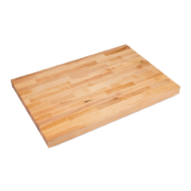 John Boos SC007-O Work Table Top 108"W X 24"D X 1-3/4" Thick Edge Grain Flat Top