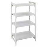 Cambro CPU183684S4PKG Camshelving® Premium Starter Unit 18"W X 36"L X 84"H 4-tier