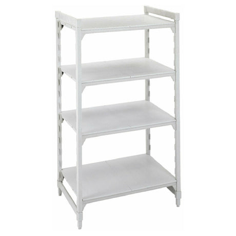 Cambro CPU183684S4PKG Camshelving® Premium Starter Unit 18"W X 36"L X 84"H 4-tier