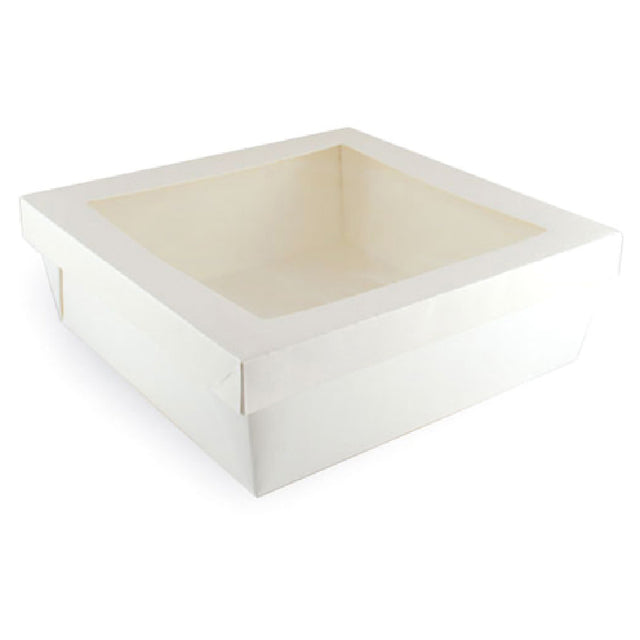 PacknWood 210KRAYWH228 - Kray Take Out Box, 132 Oz., Base: 8.7" X 8.7" X 3.2"