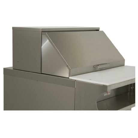 Advance Tabco RC-3 Flip-Up Cover For (3) Well Hot Food Tables Stainless Steel (fits DISW HF SW & WB Series) (may Not Be Used With Table Mounted Overshelves Or Food Shields)