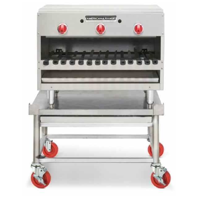 American Range AROB-60_NAT - Infrared Brazilian Broilers, Gas, 60" Wide