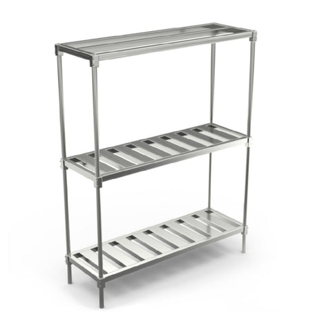 Winholt BKR-722076 - Beer Keg Rack, All Welded Heavy Duty Aluminum Construction, E-channel