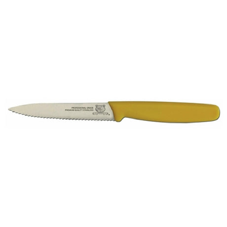 Omcan 11498 (11498) Paring Knife 4" Wave Edge