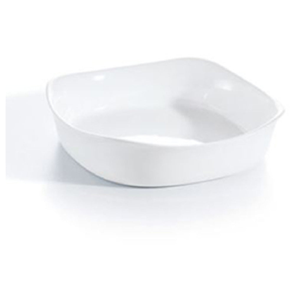 Arc Cardinal P4025 Arcoroc Smart Cuisine Square Dish 33.8 Oz (L:8.0'' X W:8.0'') Fluorosilicate Opal Glass