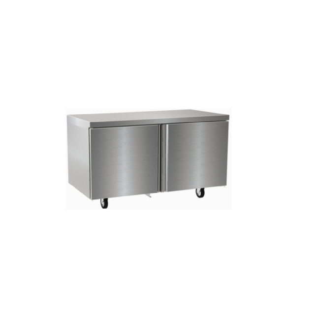 Delfield 4560NP Freezer Worktop/Undercounter Two-section 60"W