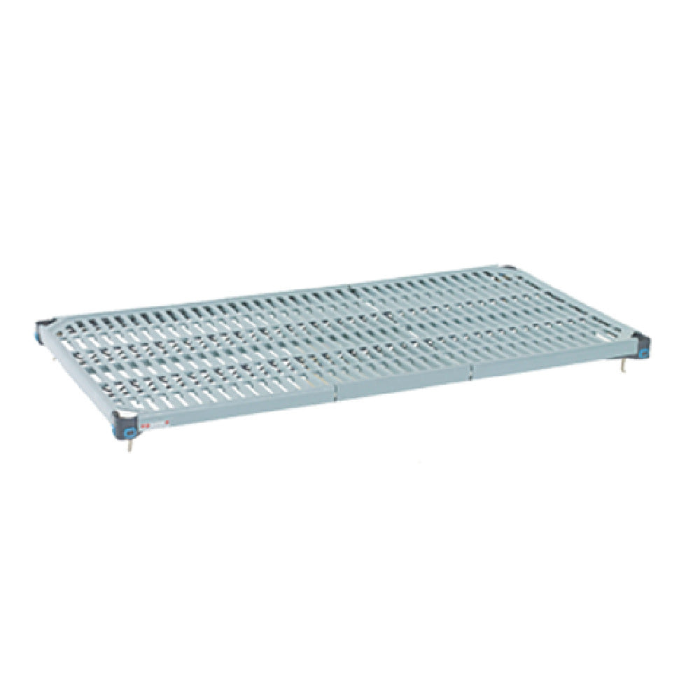 Metro MQ1824G Quick Ship MetroMax® Q Shelf 24"W X 18"D Removable Open Grid Polymer Shelf Mats On An Epoxy Coated Steel Frame With Quick Adjust Corner Releases