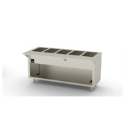 Duke EW-5-CBSS Thurmaduke™ Ganged Waterless Well Unit Electric 74"W X 25-1/2"D X 36"H