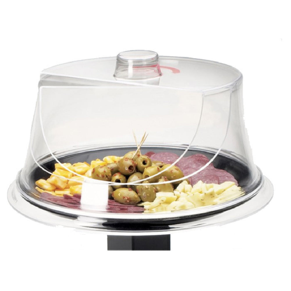 Cal Mil 302-15 Colonial Turn N Serve® Cover 15" Dia. X 7"H Clear Acrylic BPA Free (UPS Oversize 1)