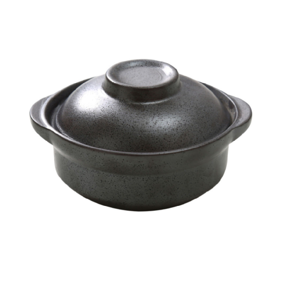 Yanco DB-4107 Diamond Black Bowl 20 Oz. 6-1/2" Dia. X 2-1/2"H