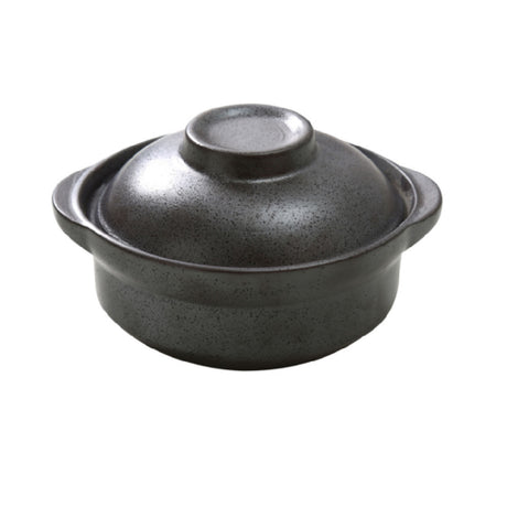 Yanco DB-4107 Diamond Black Bowl 20 Oz. 6-1/2" Dia. X 2-1/2"H