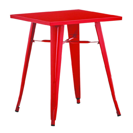 Hubert 82637 - CenPro Outdoor Table, 24"W X 23-1/2"D, Standard Height