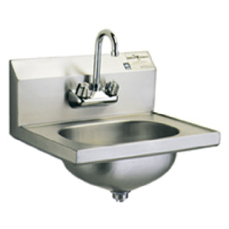 Eagle HSA-10-F-1X Hand Sink Wall Mount 13-1/2" Wide X 9-3/4" Front-to-back X 6-3/4" Deep Bowl