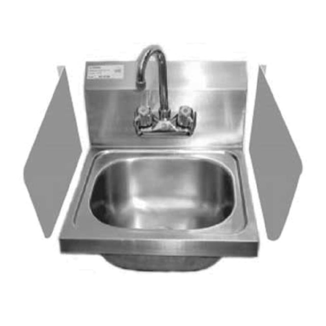 GSW USA SP-S1520 Splash Guard For Hand Sink Wall Mount 15"W X 20"H