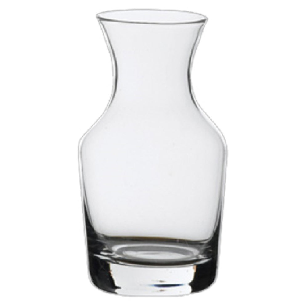 Steelite 4900E012 Carafe 6 Oz. (H 4-3/4" M 2-1/2" T 1-7/8" B 2-1/2") Glass