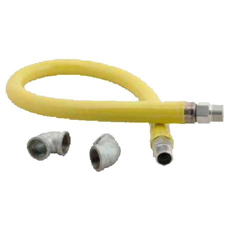 Franklin Machine Products 157-1141 Gas Hose 48"L X 1" NPT Yellow