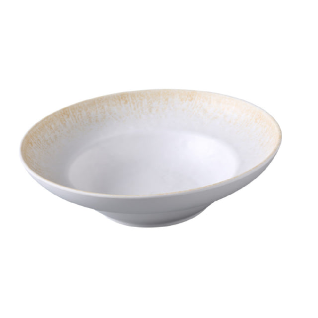 Yanco OP-610 Optimum Deep Mediterranean Bowl 13 Oz. 10 3/4"dia X 2 1/8"H