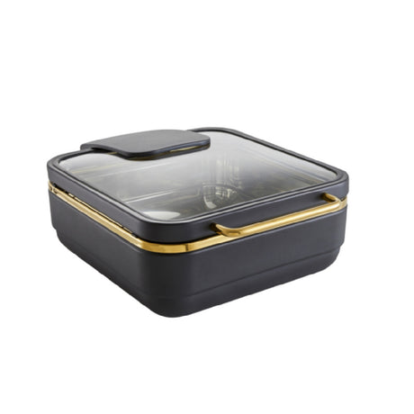 Bauscher Hepp 57.0002.9200 - Induction Plus Chafing Dish, GN2/3, Black/gold