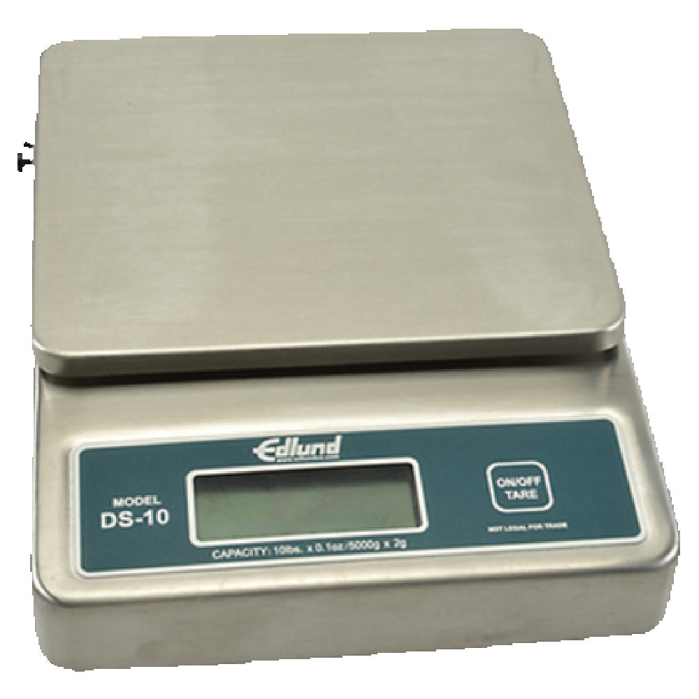 Franklin Machine Products 198-1096 Edlund Digital Scale 160 Oz. (10 Lb.) Capacity 6" X 6-3/4" Platform