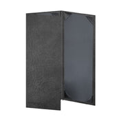 Risch HAR-3V 4.25X11 Harley Padded Antibacterial/antimicrobial Faux-leather Menu Cover (specify Color)