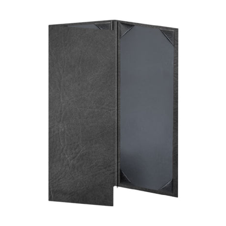 Risch HAR-3V 4.25X11 Harley Padded Antibacterial/antimicrobial Faux-leather Menu Cover (specify Color)