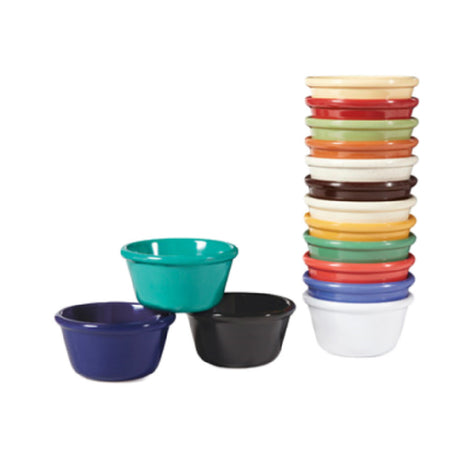 GET Enterprises RM-400-BR Ramekin 4 Oz. 3-1/4" Dia. X 1-3/4" Deep