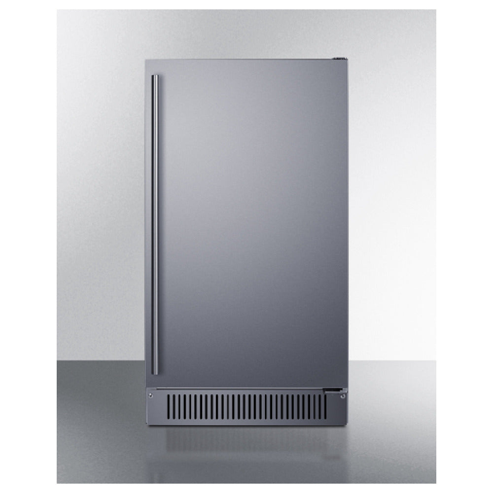 Summit BIM182OSADA Built-in Icemaker 18"W(can Be Raised To 34.75" With A Taller Kickplate)
