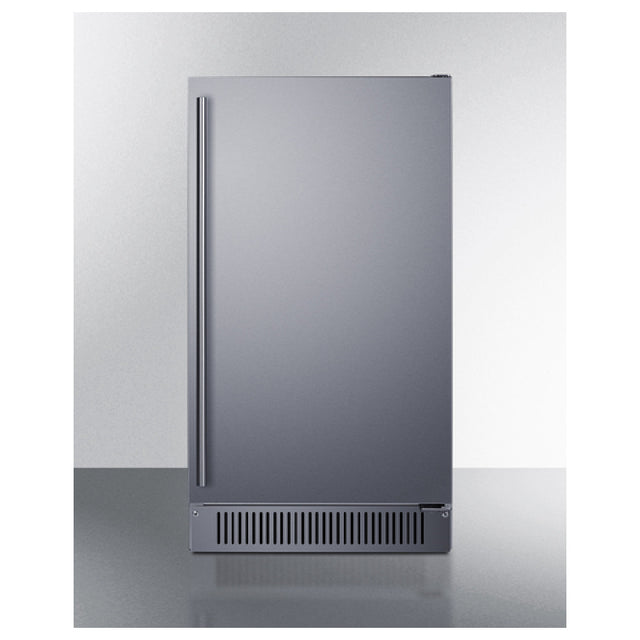 Summit BIM182OSADA Built-in Icemaker 18"W(can Be Raised To 34.75" With A Taller Kickplate)