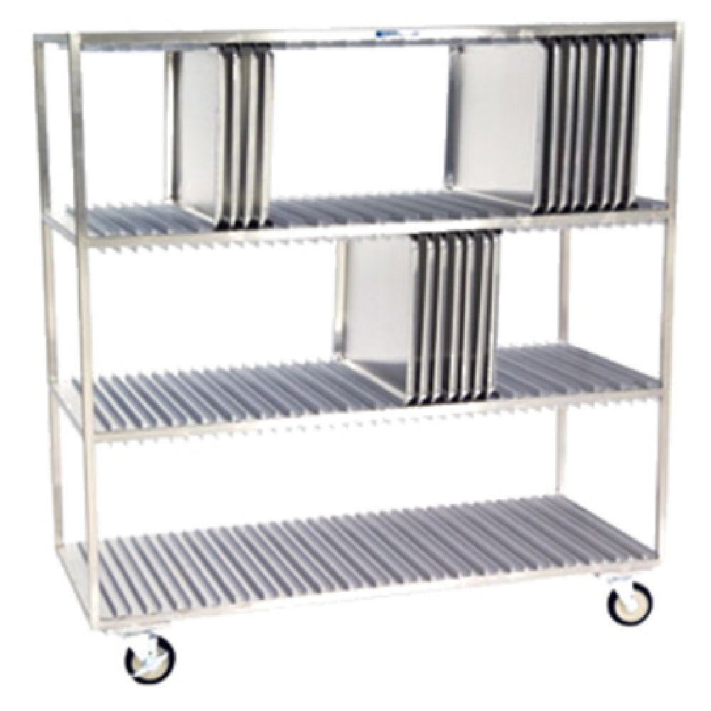 Alluserv TDR Tray Drying Rack 74-1/2" High Three Tiers