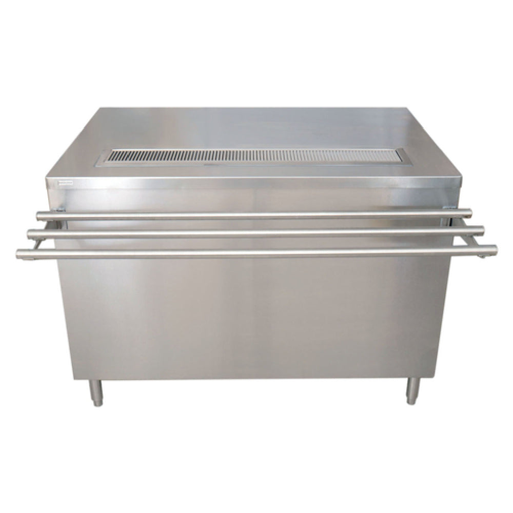 BK Resources US-3048S Self-Serve Counter 48"W X 30"D X 34-3/4"H 14 Gauge Stainless Steel Top