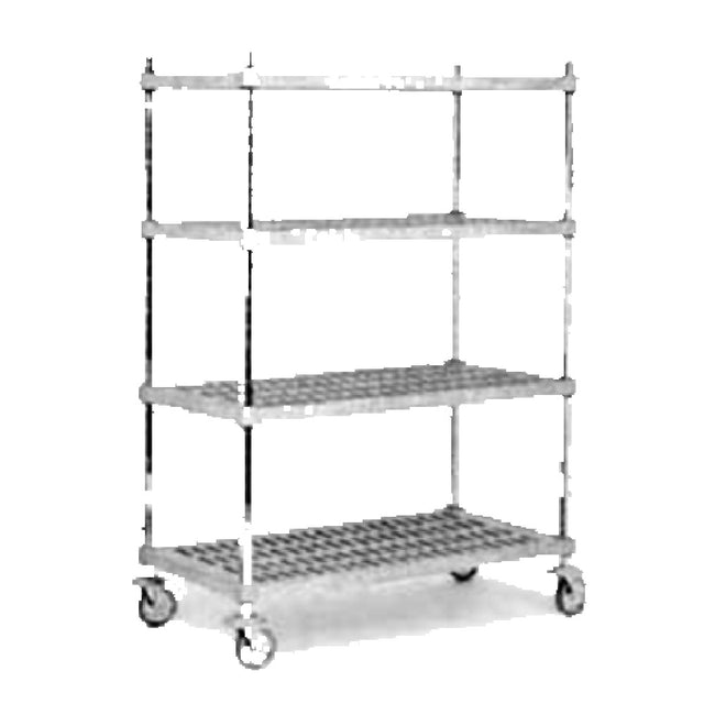 SPG PS2442V - AMCO II® Plasteel® Shelf, 42"W X 24"D, Steel-reinforced Plastic Shelves Support 1000 Lbs. Each