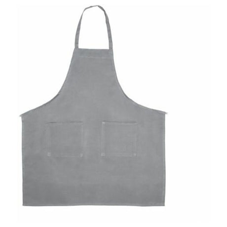 Chef Approved 167601BACGR Bib Apron 34" X 30" (2) Front Pockets