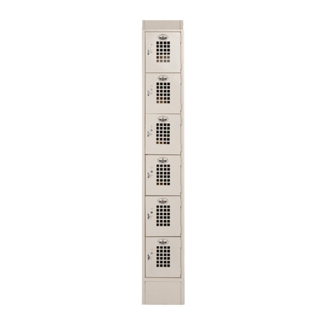 Winholt WL-66-15-ST - Locker, 1 Column, 6 Lockers
