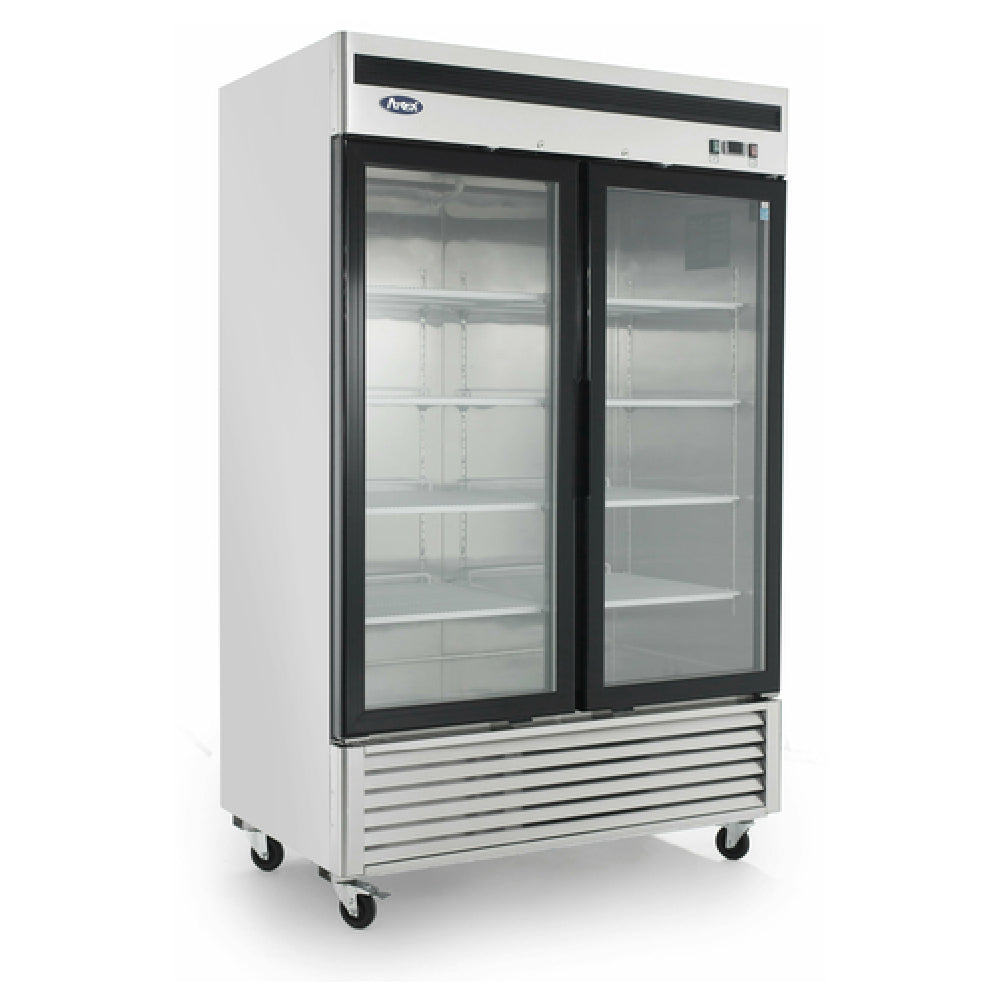 Atosa MCF8707GR Refrigerator Merchandiser Two-section 54-2/5"W X 31-7/10"D X 83-1/10"H