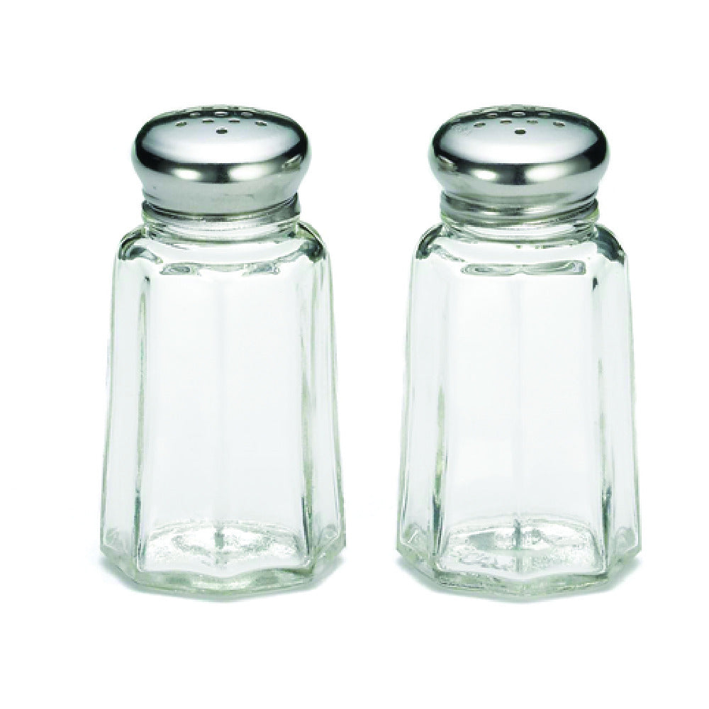 Tablecraft 150S&P Salt & Pepper Shakers 1 Oz. 1-9/16" X 1-9/16" X 3"