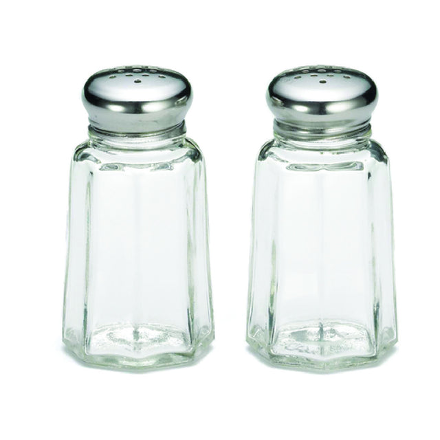 Tablecraft 150S&P Salt & Pepper Shakers 1 Oz. 1-9/16" X 1-9/16" X 3"