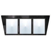 Hubert 89243 - Menu Board, 3-pocket, Wall-mount