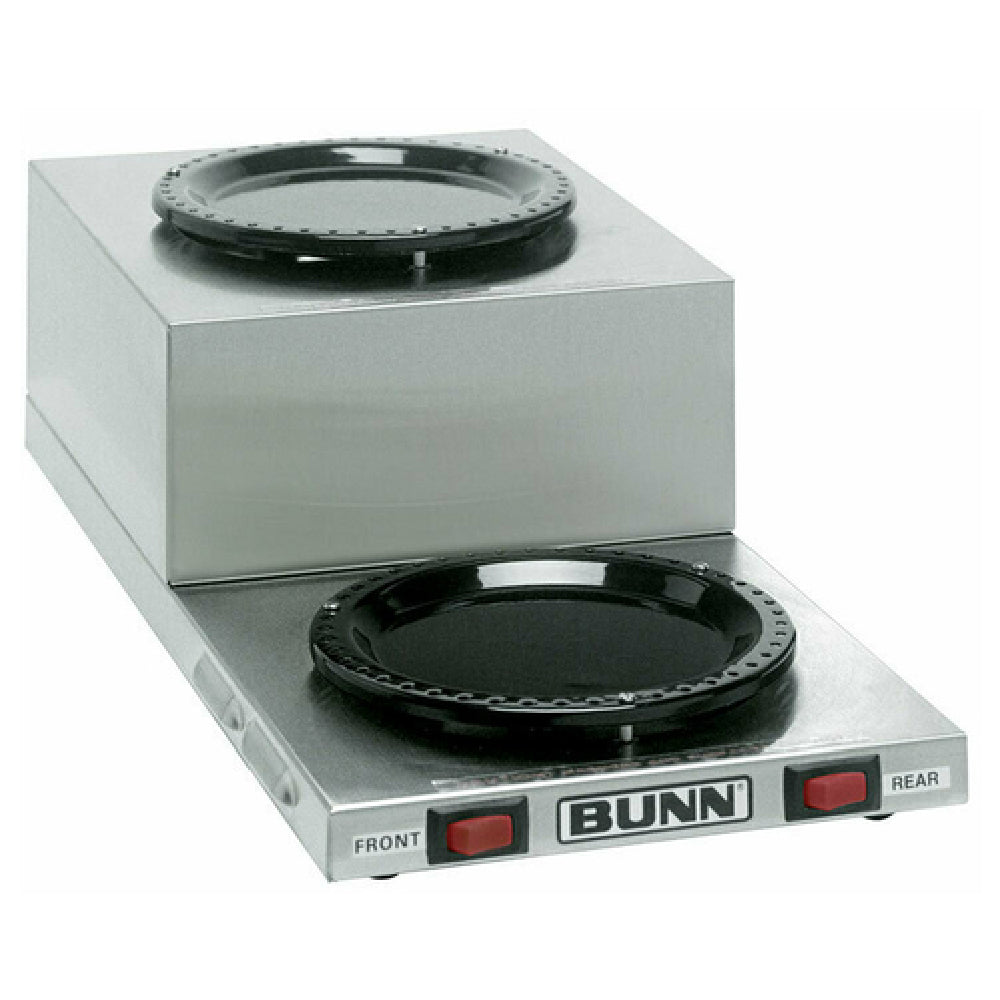 Bunn 11402.0001 WL2 Coffee Warmer Two 100W Warmers Low Profile