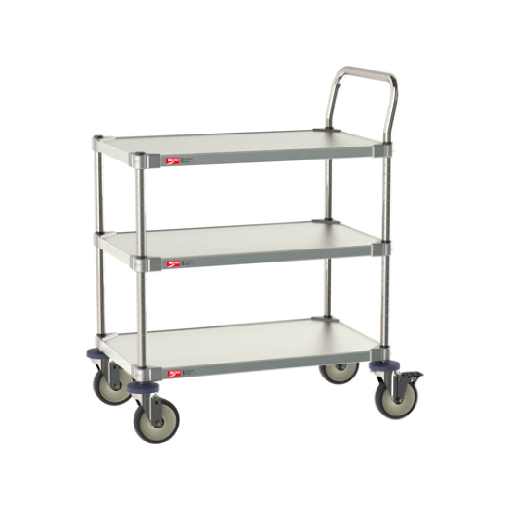 Metro MCP316-1830FF-3 Metro 18"x 30" Stainless 316 Grade Cart 3 Shelves