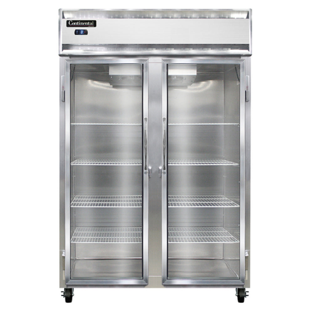 Continental Refrigerator 2FSNSSGD Freezer Display Two-section