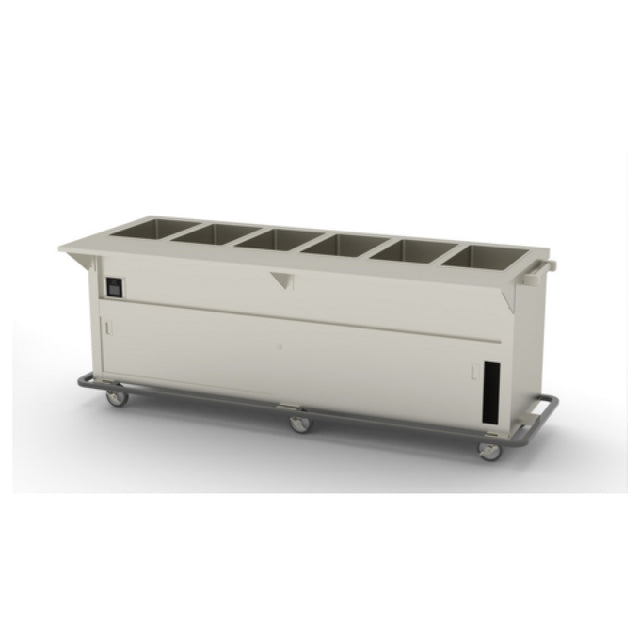 Duke EPW-6-CBSS Thurmaduke™ Ganged Waterless Well Steamtable Portable 88"W X 35-1/2"D X 36"H