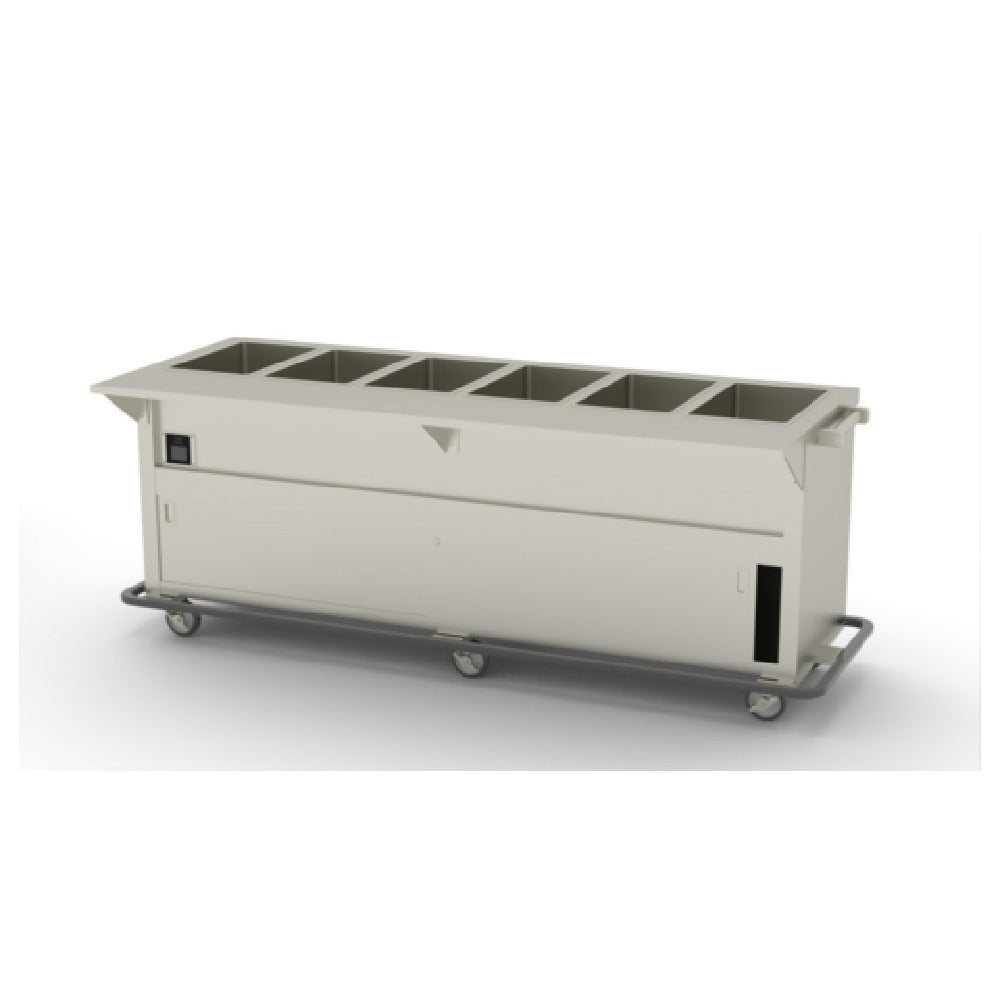 Duke EPW-6-CBSS Thurmaduke™ Ganged Waterless Well Steamtable Portable 88"W X 35-1/2"D X 36"H