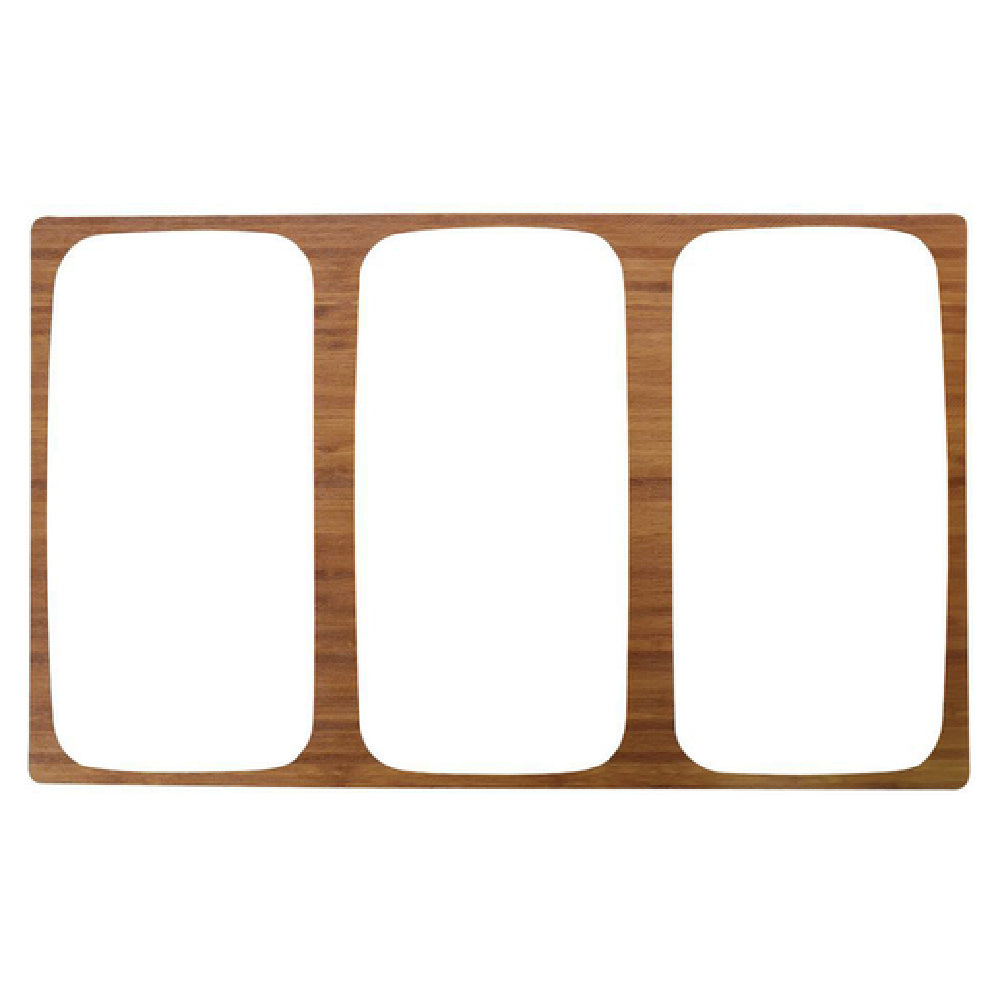 Hubert 17936 - Cold Tile, For 1/3-size Contemporary Pans, 3-compartment