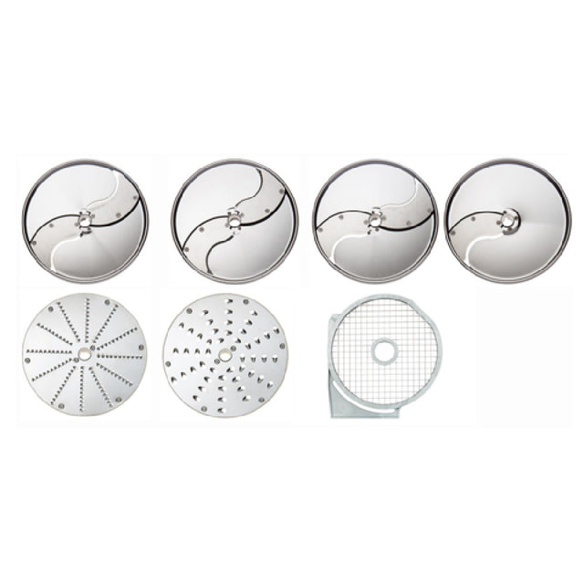 Electrolux 650179 (LV650179) Set Of 7 Stainless Steel Discs Includes: (1) C2S 5/64" (2mm) Slicing Disc