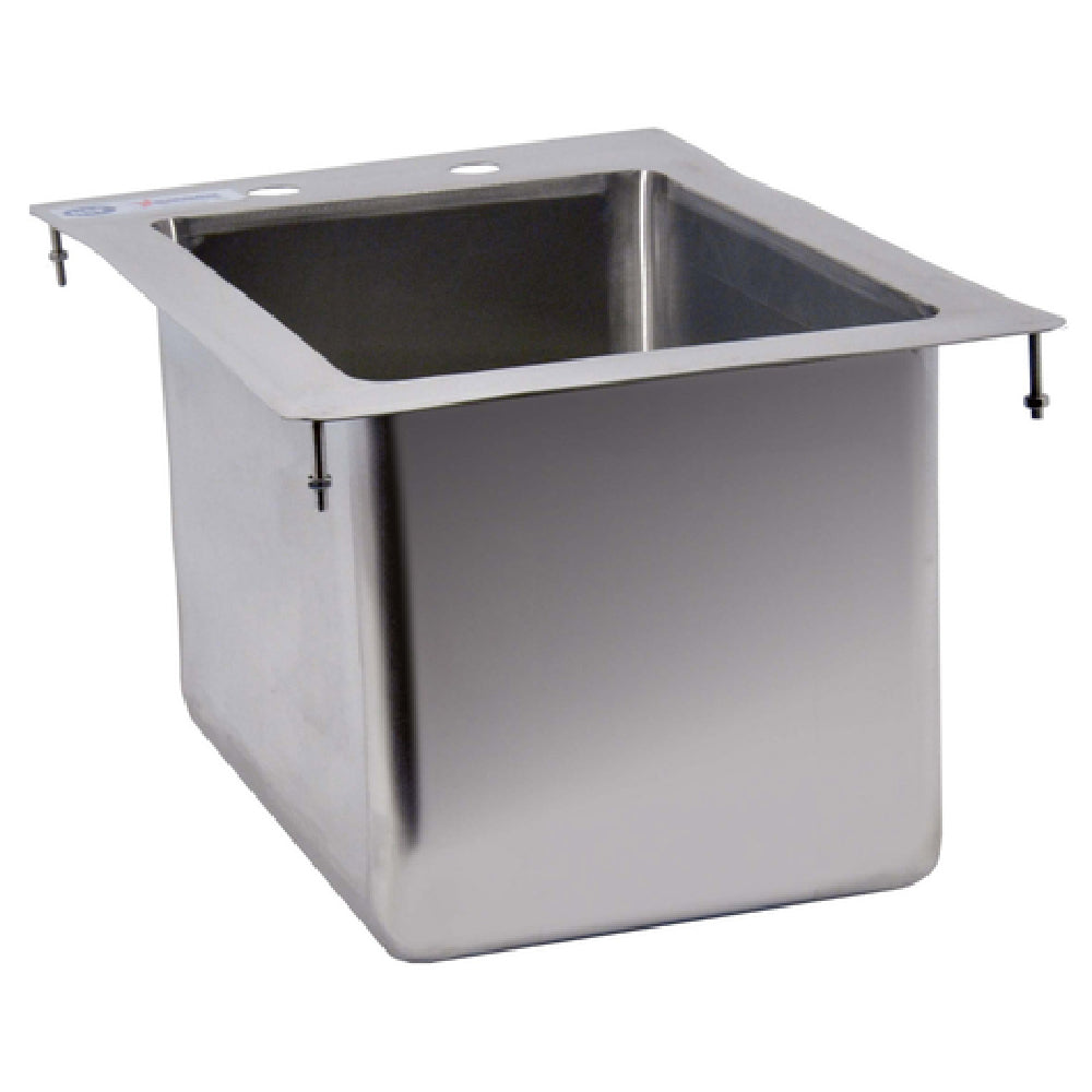 Omcan 39780 (39780) Drop-In Sink One Compartment 10" Wide X 14" Front-to-back X 10" Deep